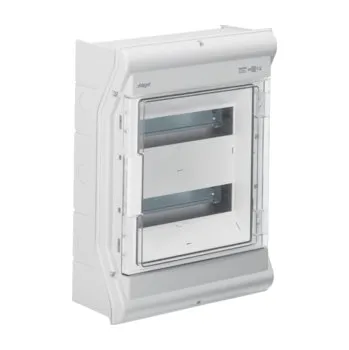 Rozvaděč HAGER Skříň VE212SN VECTOR II 2řadá 24modulová nástěnná UV stabilní IP65 VE212SN