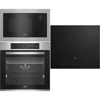 Set domácích spotřebičů Set Beko BBIM12400XMPS + BMGB25332BG + HII64720QUF2T