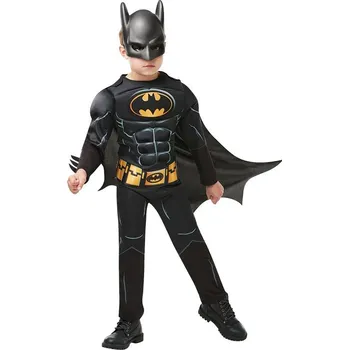 Karnevalový kostým Dětský kostým Batman Black Core Deluxe - věk 3 - 4 roky - 95 - 115 cm