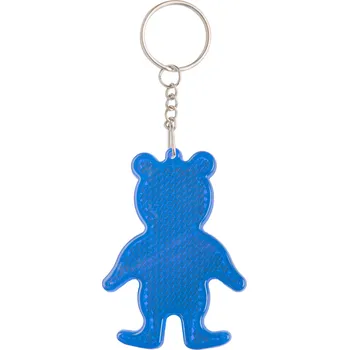 Přívěsek na klíče SAFEBEAR - odrazka, modrý