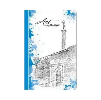Zápisník Lastva Zápisníky Art collection 9x14 cm, 96 listů, 70 g/m² Bělehrad