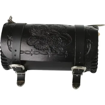 Zavazadlo na motocykl Kožená rolka BIKERSMODE Val3