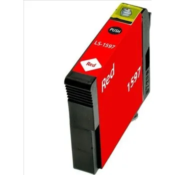 Best2Buy cartridge Epson T1597, červená (red), kompatibilní