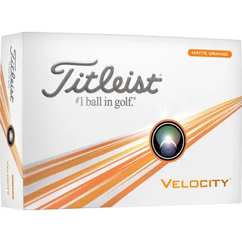 Golfový míček Titleist Velocity 2024, Orange