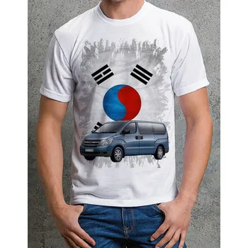 Pánské tričko tričko Hyundai H-1 XS (triko s osobním autem)