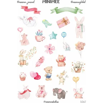 samolepka Samolepky MINIMEE journal - Dětský svět