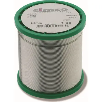 Páječka CIMCO Letovací bezolovnatý drát ø 2,0 mm (1 kg) 150178