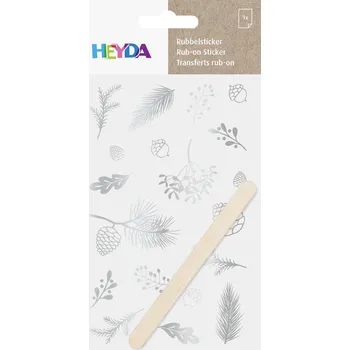 Heyda Propisot Větvičky 10x15 cm stříbrný