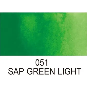 Speciální výtvarná barva Kuretake Akvarelové barvy Gansai Tambi - jednotlivé barvy Sap Green Light