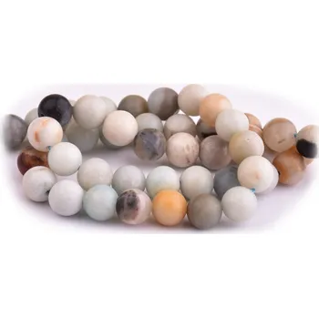 Drahý kámen Amazonit vícebarevný 8mm