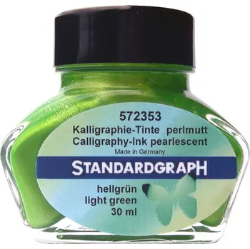 Standardgraph Pearlescent Calligraphy Ink 30 ml Light green
