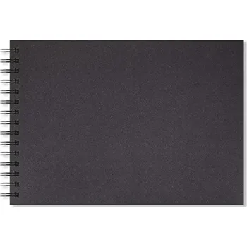 Artgecko skicák Shady - kroužkový skicák o gramáži 200g/m2 A4 na šířku