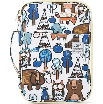 Penál Univerzální pouzdro na pastelky a psací potřeby - až 192 potřeb Zvířecí graffiti