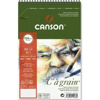 Skicák na kreslení Canson, A5, 30 listů