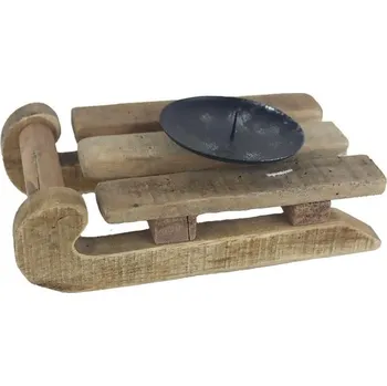 Vánoční svícen Svícen sáňky D2481