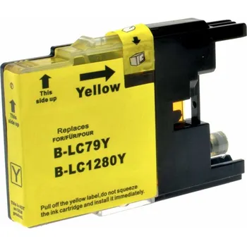 Počítačové příslušenství Best2Buy cartridge Brother LC1280XLY, žlutá (yellow), kompatibilní
