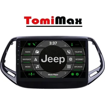 Auto Hi-Fi TomiMax Jeep Compass 2017 Android 14 autorádio s WIFI, GPS, USB, BT HW výbava: QLED !!!AKCE!!! 8 Core 4GB+64GB LOW - pouze displej A,C, Velikost obrazovky: Dotyková obrazovka: 10,1"