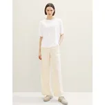 TOM TAILOR® DÁMSKÉ TRIKO S PODKASEM NA ŠŇŮRKU -SMETANA M