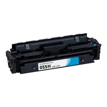 Best2Buy toner Canon 055H C, CRG-055H C, 3019C002, azurová (cyan), kompatibilní bez chipu
