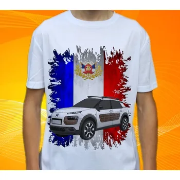 Pánské tričko tričko Citroen C4 Cactus 122 (triko s osobním autem)