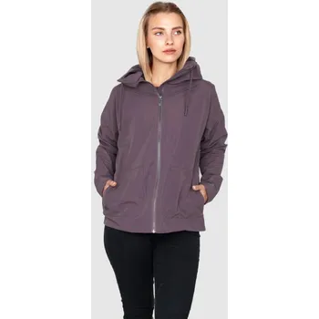 Dámská větrovka Woox Větrovka Ventus Urban Black Plum Chica 42 + DÁREK + Doprava ZDARMA