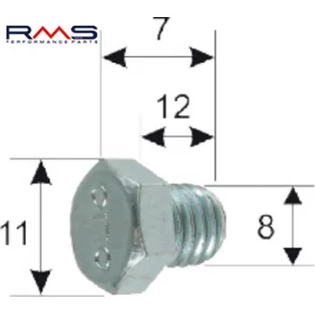 Engine oil cap RMS 121856070 (1 kus)