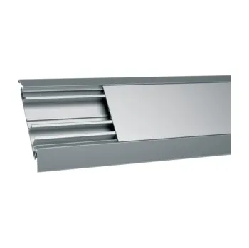 kabelová chránička TEHALIT Lišta AKA181250ELN podlahová, 18x125 mm, hliník, přírodní elox, délka 2m AKA181250ELN