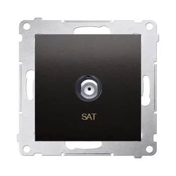 Elektrická zásuvka Zásuvka 1 x SAT "F" Simon 54 premium modul antracit