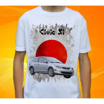 Pánské tričko tričko Honda Civic Si 122 (triko s osobním autem)