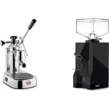 Kávovar La Pavoni Europiccola Lusso + Eureka Mignon Silenzio, BL black