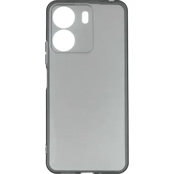 Pouzdro na mobilní telefon Kryt Xiaomi Redmi 13C průhledný černý (obal neboli pouzdro na Xiaomi Redmi 13C)