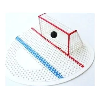 WC čistič WC Sítko parfémované – Pisoárové sítko s brankou hokej