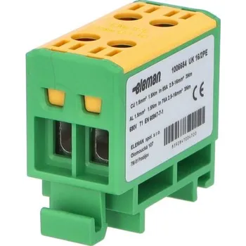 Rozvaděč ELEMAN Svorka UK 16/2 PE univerzální 1006654