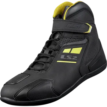 Moto obuv LS2 GARRA MAN BOOTS BLACK H-V YELLOW