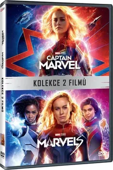 DVD film Captain Marvel + Marvels Kolekce (2019, 2023) 2 disky