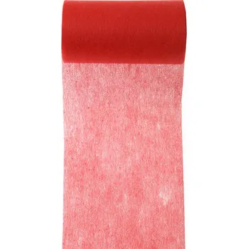 ubrus Svatba-eshop Úzký vlizelín 10 cm x 10 m červený - vlizelín na mašle a svatební výzdobu