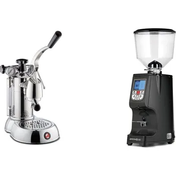 Kávovar La Pavoni Stradivari Professional Lusso + Eureka Atom Specialty…