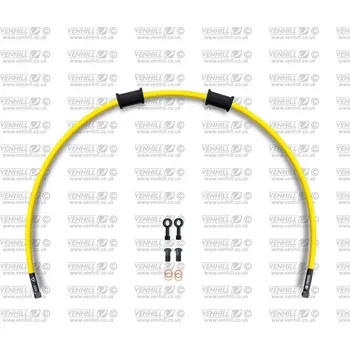 Hadice přední brzdy sada Venhill POWERHOSEPLUS KAW-5012FB-YE (1 hadice v sadě) žluté hadice, černé koncovky