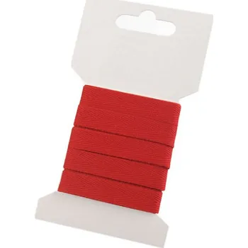 Keprovka na kartě šíře 10 mm - červená