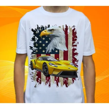 Pánské tričko tričko Ford GT 122 (tričko s osobním autem )