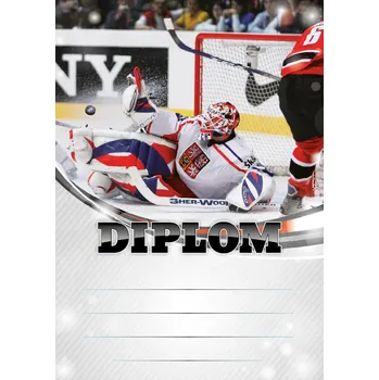 Hokejový diplom A5