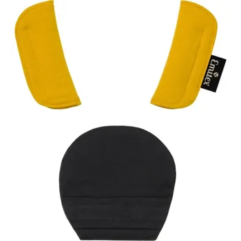 Souprava polstrování autosedačka hořčicová