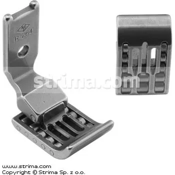Příslušenství k šicímu stroji Texi Patka rolovací pro dvoujehlové šicí stroje s vázaným stehem 6.4mm R-264-1/4”