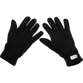 Rukavice MFH Rukavice pletené zimní černé 3M™ Thinsulate™ MFH® 15493A Vyberte velikost: XL