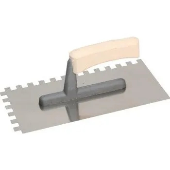 Zednické hladítko KUBALA - EKO LINE hladítko nerezové 270x130mm zub 10mm 5907798326150