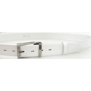 Opasek PENNY BELTS Kožený opasek 35-020-1-00 bílý - 105 cm