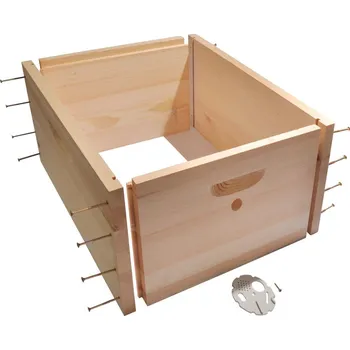 Včelí nástavek Langstroth Jumbo - 295 mm nesmontovaný, Borovice vejmutovka - 1 ks