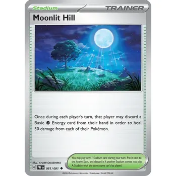 Sběratelská karetní hra Pokémon karta Moonlit Hill 081/091 - Paldean Fates