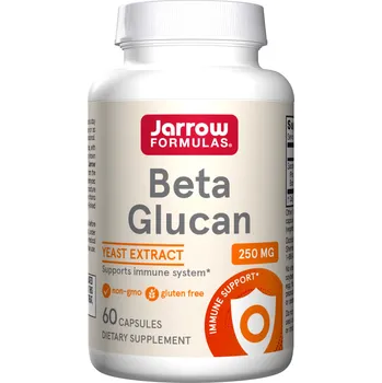 Zdraví Jarrow Beta Glucan, 250 mg, 60 kapslí