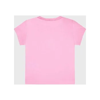 Dámské tričko United Colors Of Benetton T-Shirt 3I1XA1007 Růžová Regular Fit 68